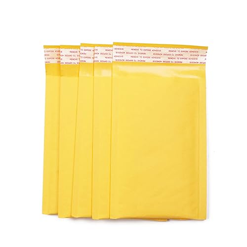 VILLFUL 25 Peças Envelope Kraft Bolha Envelope Kraft Bolha Mailers Envelope Acolchoado O Forro De Bo