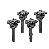 4X Ignition Coil Compatible for Toyota Compatible for Avanza 2003-2011 Compatible for Cami Duet Sparky L4 1.3L 9004852130