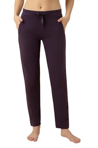 Image of Van Heusen Women's Cotton Lounge Pants | Drawstrings & Side Pockets | Cotton Stretch | Smart Tech Finish| Everyday Pyjamas | At Home Pyjamas | Style 55303