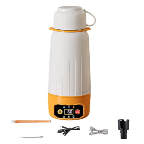 電気ケトル 小型 ポータブルケトル 1000ML大容量 温度調節可能(45℃/80℃/90℃/100℃)保温機能搭載 500W速熱 LED?示 海外対応 多機能 ケトル 持ち運び 二重層カップ蓋 漏れない 空焚き防止 ステンレススチールライナー 水筒 自宅