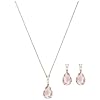 SWAROVSKI Vintage Set Pink One Size