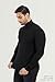 X RAY Mens Turtleneck, Soft Slim Fit Pullover Top, Basic Turtle Neck Sweater for Men, Black, Small
