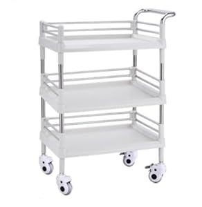 BOGAZY Kosmetikwagen 3-stufiger Salon Rollwagen