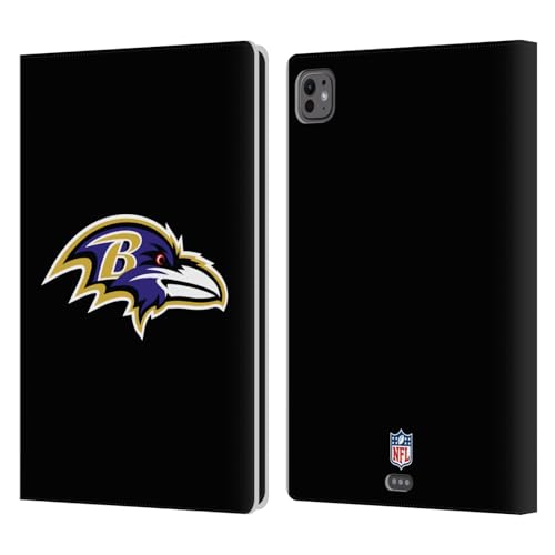 Étui en cuir iPad Pro 11 M4 Baltimore Ravens pour le bureau