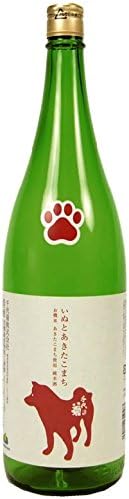 Amazon Co Jp 千代菊 純米 いぬとあきたこまち 日本酒 岐阜県 1800ml 食品 飲料 お酒