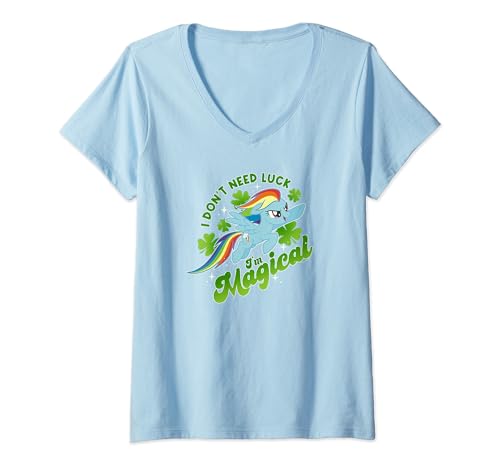 T-shirt My Little Pony cadeau magique Rainbow Dash Saint-Patrick