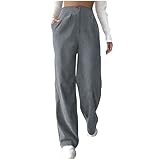 Pantalones de descanso para mujer, de pana de elastano, ajuste holgado, corte alto, pierna recta, pierna larga, pantalones de invierno y otoño, ropa de moda, concierto de campo, Y2K, Halloween