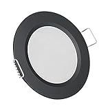 Acegoo Foco LED Empotrable Techo 12V Downlight Regulable 2, para Autocaravana Caravana Barco Camión Cocina Baño Muebles