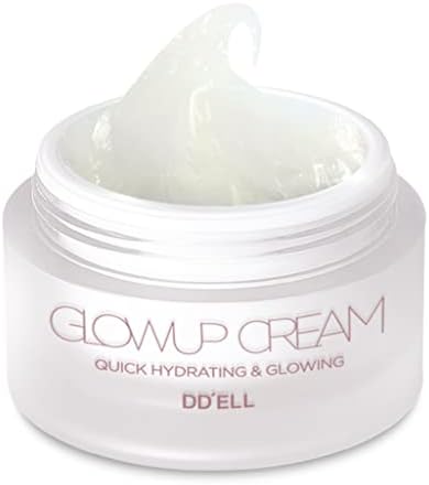 [DD’ell] Glow Up Cream, Instant Tone-Up Cream | Korean Cosmetics | Soothing & Hydrating Skin 5.07 fl. oz. | Cruelty-free, Alcohol-free, Paraben-Free
