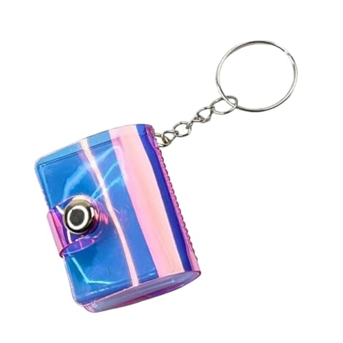 Genérico pequeño para álbum de Fotos – portátil con Soporte para Tarjetas fotográficas | Pequeño de Libro de Recuerdos para Boda, cumpleaños, Amistad, graduación, San Valentín, Regalo d