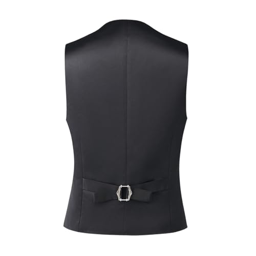 Mens Fashion Full Sequins Paillette Waistcoat2