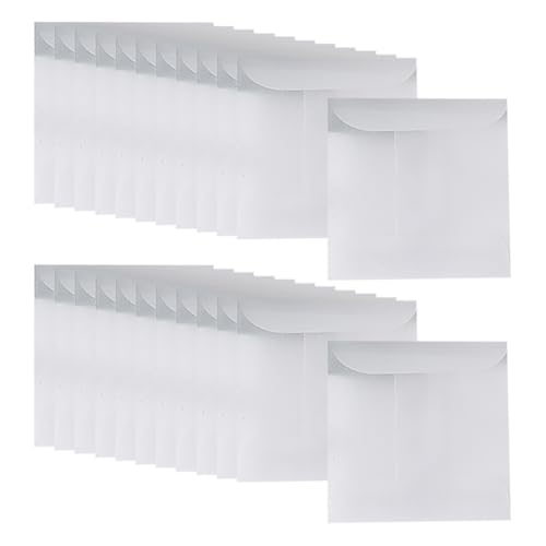 GSHLLO 100�� 1.75 x 1.75�C���` �����ȃO���V������ �~�j�X�N�G�A�O���V������ ���b�N�X�y�[�p�[�X�g���[�W�o�b�O ������ �W���G���[�o�b�O �X�^���v �ʐ^�I�[�K�i�C�U�[ ��q�̉Ԃт�p����