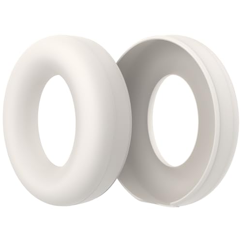 Sqrmueki���eBeats Studio Pro�Ή� �V���R���C���[�p�b�h�J�o�[ �����p �ی�J�o�[ �h���E���􂢉\ �\�t�g�N�b�V���� 2���Z�b�g �u���b�N (�z���C�g)