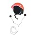Produktbild KOKKIA iGear : MFI-Helm-Kopfhörer + Mikrophon. Stereo-Kopfhörer & Mikrophon für Sport- & Motorradhelme, Fernbedienung für alle iPods, iPhones, iPads und Macs, die Fernbedienungen unterstützen.