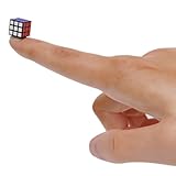 sac taske マイクロキューブ 立体キューブ 3×3 スライドパズル スピードキューブ パズルキューブ パズル (ブラック)