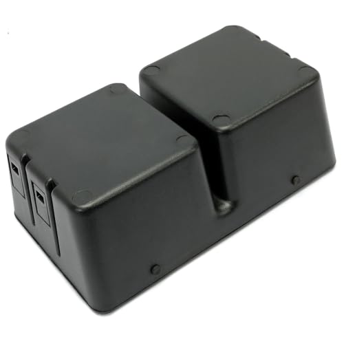 Soporte para vasos de consola dual en ABS plástico miniatura 6