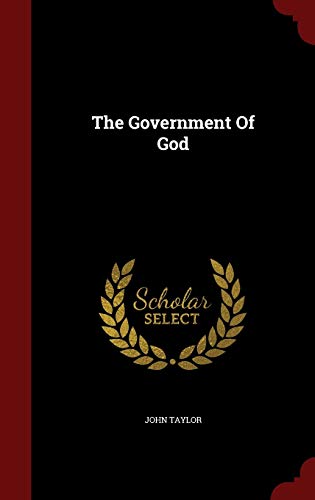 The Government Of God 1297503554 Book Cover