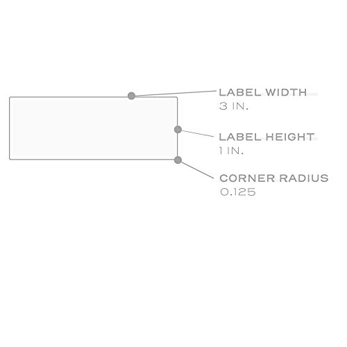 90 Premium Printable Essential Oil Labels For 5 Ml Bottles And Vials, 3 X 1 Inches, Weatherproof And Waterproof White Vinyl #TOP2
