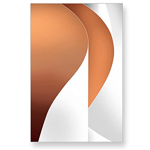 Cuadros abstractos geométricos de estilo nórdico Morandi set de 3 lienzos sin marco para salón 2