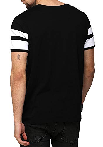 Image of LEOTUDE Regular Fit Half Sleeve Polo T Shirt for Men