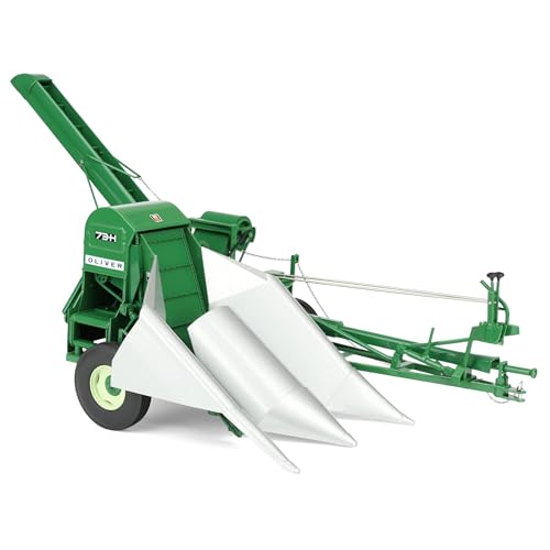 Spec Cast 1:16 Oliver 73-H Corn Picker Tractor de Metal Verde miniatura 1