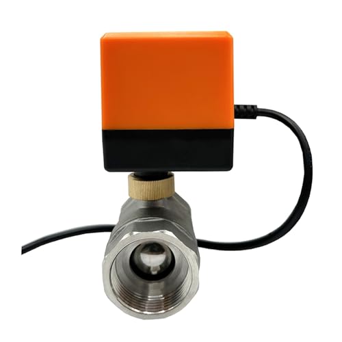 Vanne motorisée en acier inoxydable DN15 24V à double commande CR02
