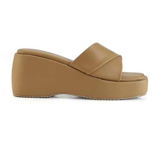 Image of MOSAC Trending Stylish Fashion Sandal Casual Platform Wedges Heels Sandals For Womens & Girls