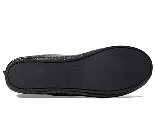 French Sole Sloop Taupe Croco Leather 8 M3