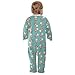 Emelivor Otters Animals Teal Baby Newborn Pajamas Outfits Cotton Sleepwear Outfits for Boys Girls Kids