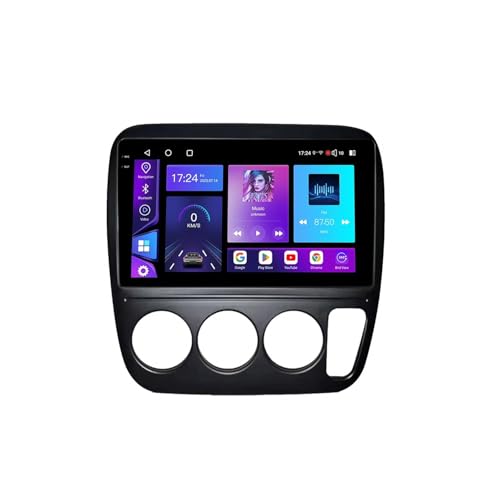 Radio Coche 2 DIN para Honda CRV 1997-2001 con pantalla táctil e integración de comandos al volante