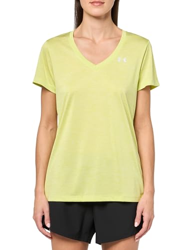 Image of Under Armour Womens Tech V-Neck Twist Short-Sleeve T-Shirt