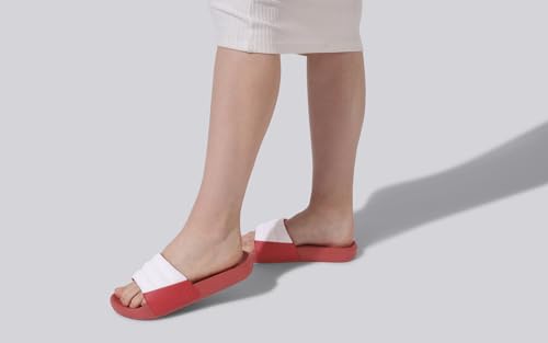 Image of Neeman's Squooshy Slides for Women | Cushioned & Comfortable Flip Flops for Women | Everyday Comfort, Flexible and Breathable | Black /Black UK4