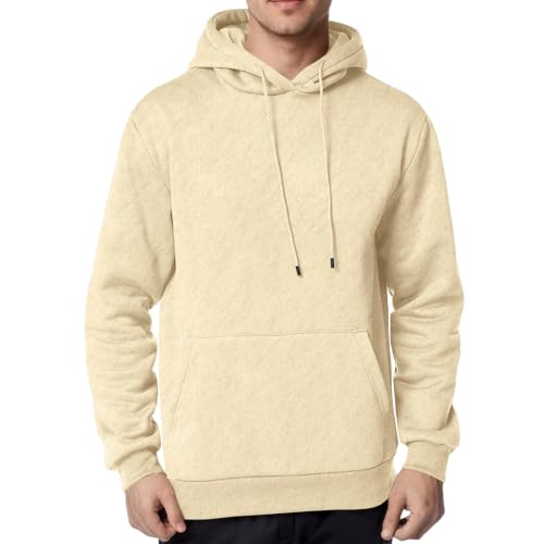 Big and Tall Hoodies for Men Fleece Drawstring Lightweight Oversized Hoodie — view 2