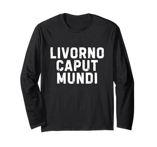 Livorno Caput Mundi è un'espressione di orgoglio italiano, perfetta per chi ama l'arte, la storia e la cultura di Livorno. Perfetta per appassionati di turismo culturale, storici e viaggiatori. Regalo ideale per natale, compleanno o eventi e feste.