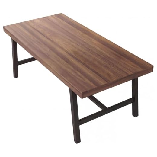 Heavy-Duty Rectangular Dining Table for Home