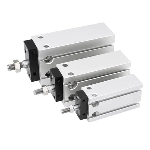 Vérin pneumatique double effet antirotation pour alignement précis - 4