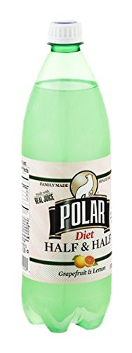 Polar Half & Half Soda Diet 1 Liter 12 Pack