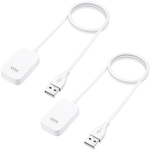 Amzpas 2Pack Charger for Verizon Gizmo Watch 3 2 1, Replacement USB Charging Dock Cord Magnetic Charging Cable for Gizmo Watch Kids Smartwatch, (3.3FT/100CM)