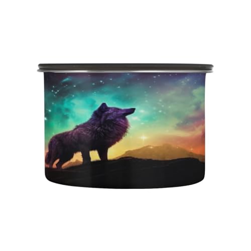 Lata de café hermética de acero inoxidable 17oz ATTX