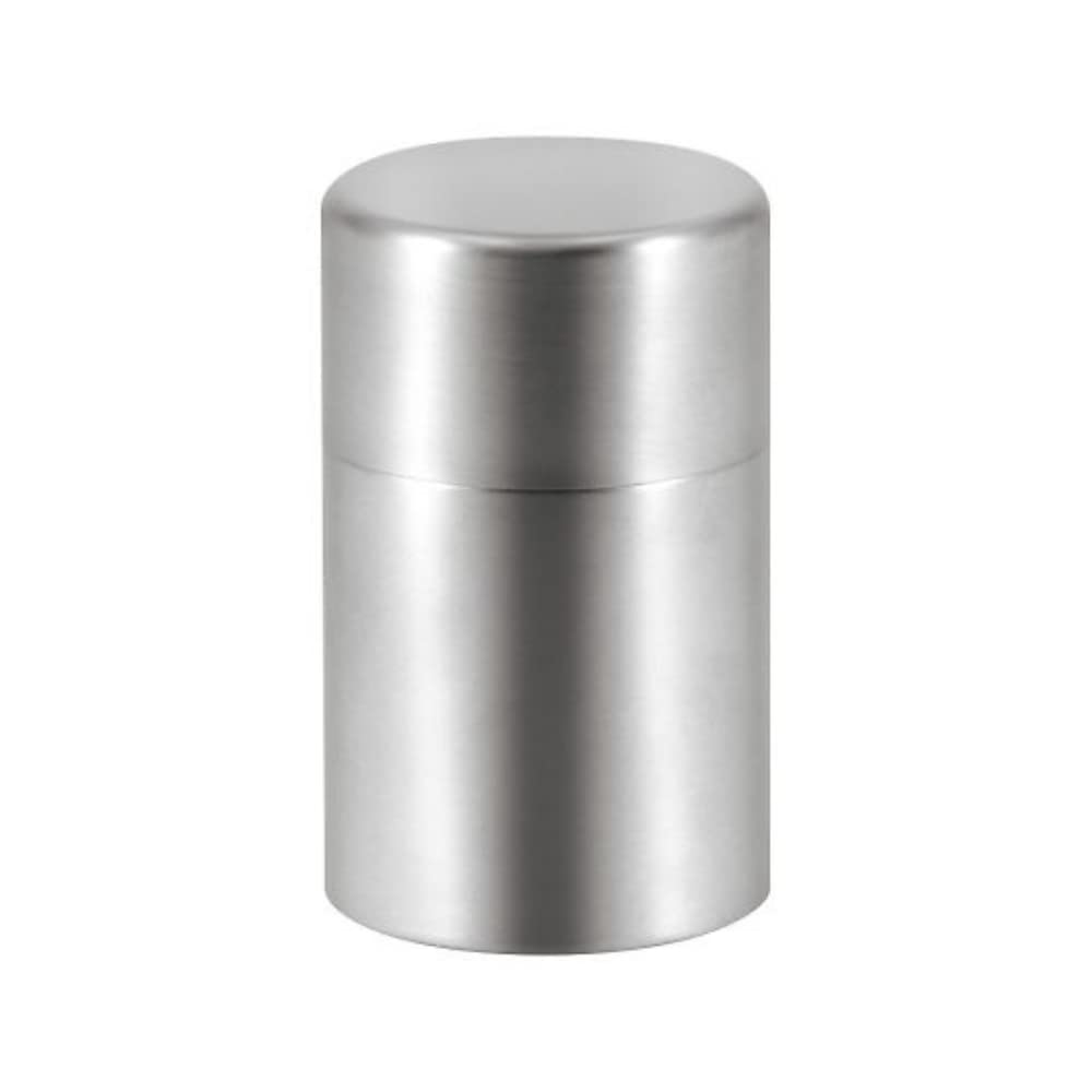 Amazon｜竹井器物製作所 茶筒 ステンレス製 (ツヤ消し) 小 300ml｜茶筒