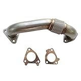 Driver Side Exhaust Up Pipe for 2001-16 Duramax Diesel 6.6L