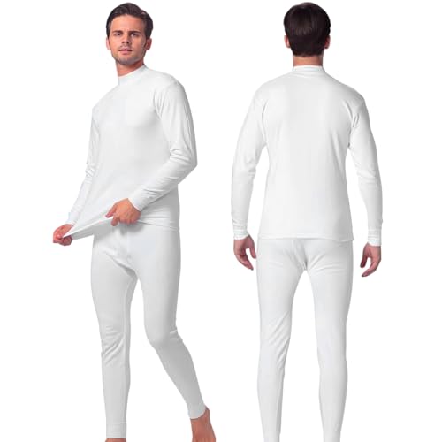 Listado de Conjuntos térmicos para Hombre disponible en línea. 44 Ropa Térmica para Hombre, Conjunto de Ropa Interior Térmica para Hombre, Conjunto de Camiseta y Pantalón de Manga Larga para Hombre para Esquí en Invierno o en Clima Frío o...