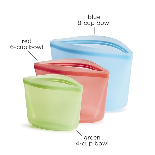 [NEW, SnS] $47.49 | 3-Pack Stasher Premium Reusable Silicone Bags and Lunch Bag - image 5