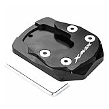 Compatible With XMAX300 X-MAX300 400 250 125 Xmax300 Motorcycle Accessories Kickstand Side Stand Extension Enlarger Pad Side Bracket