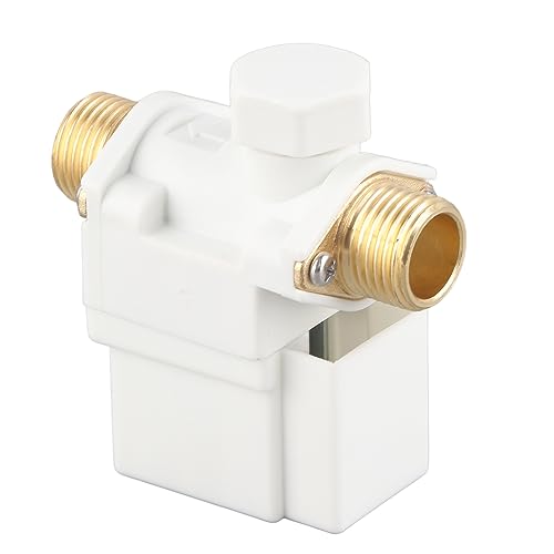 Haofy Válvula Solenoide Eléctrica Agua N/C Parada Automática Cerrada para Energía Solar AC220V G1/2 Riego de Jardín Plástico Latón