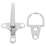 SEWOART Metallschnalle mit Knebelverschluss für Mäntel Strickjacken und Cape Accessoires Metallverschluss für Kleidungsherstellung