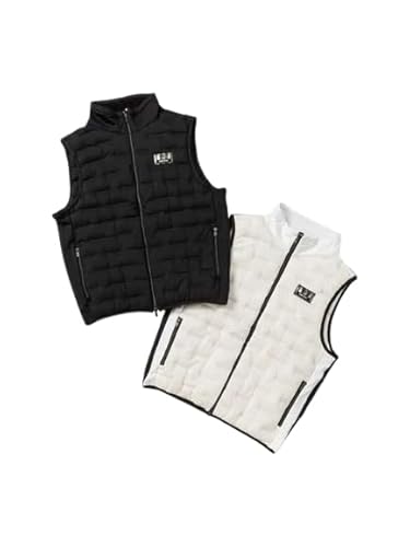 SY32 ゴルフ ゴルフウェア ダウンベスト ベスト メンズ おしゃれ ブランド かっこいい SYG-25A2-27【お取り寄せ】 (JP, アルファベット, M, BLACK)