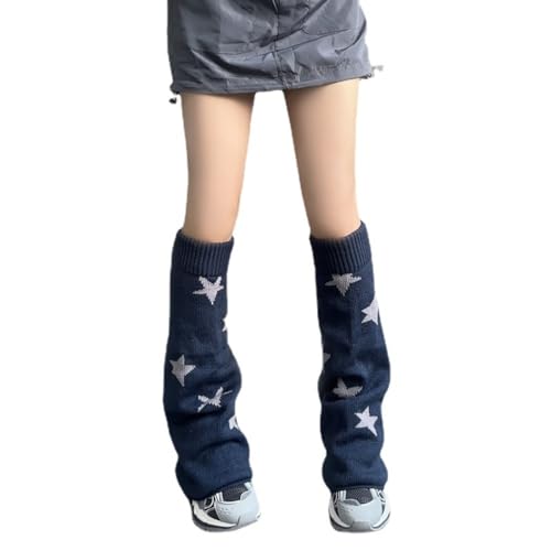 Y2K Leg Warmers for Women Winter - Star Slouchy Leg Warmers - Lolita Kawaii Accessories