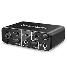 USB Audio Interface for Recording, Streaming and Podcasting