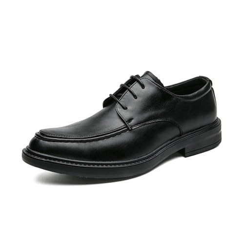 Lace Up Men's Orthopedic Dress Shoes Casual Business Oxford New Leather Shoes Walking Office Comfort Loafers Work Flats